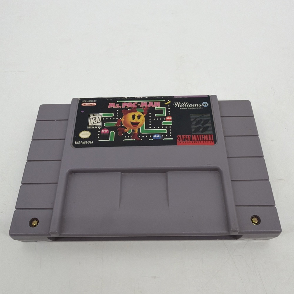 Ms. Pac-Man (Super Nintendo Entertainment System, 1996)